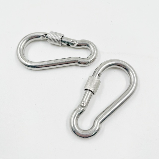 Custom Stainless Steel 304 Spring Snap Hook with Screw