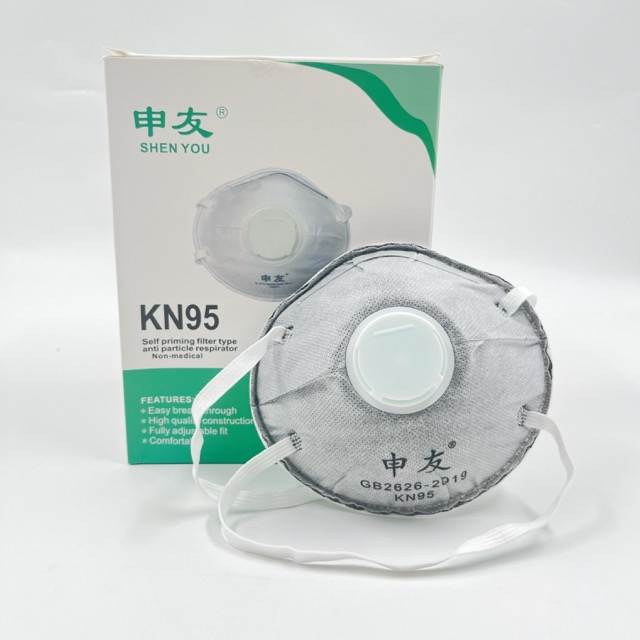 Non woven Head Loop N95 Dust Mask Face Mask With Valve