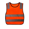 Wholesale Warning Fluorescent Green Kids Bike Reflective Safety Vest