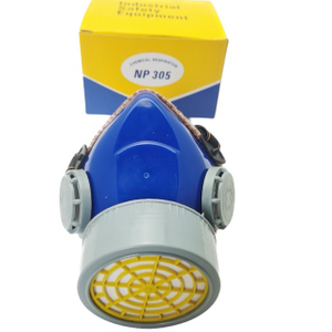 Replaceable Filter Anti Gas Mask Industry Safety Chemical Mask