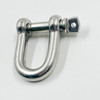 Rigging Hardware Stainless Steel D Shackle European Type Shackle