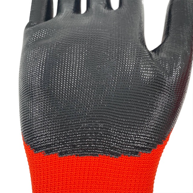 Wear-proof Nitrile Coated Work Safety Gloves