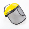 Industrial Metal Mesh Visor Protective Facemask Farming Face Shield