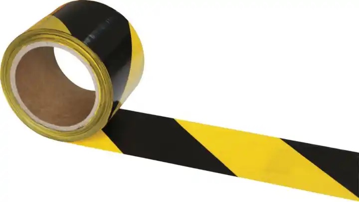 Customize PE Warning Caution Tape Yellow Non Adhesive Barricade Tape