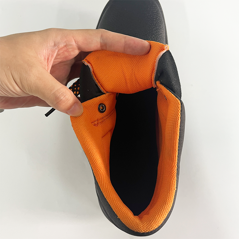 Safety Suitable for All Seasons Middle Cut Shoes Anti-Smash Waterproof Boots Work Safety Shoes