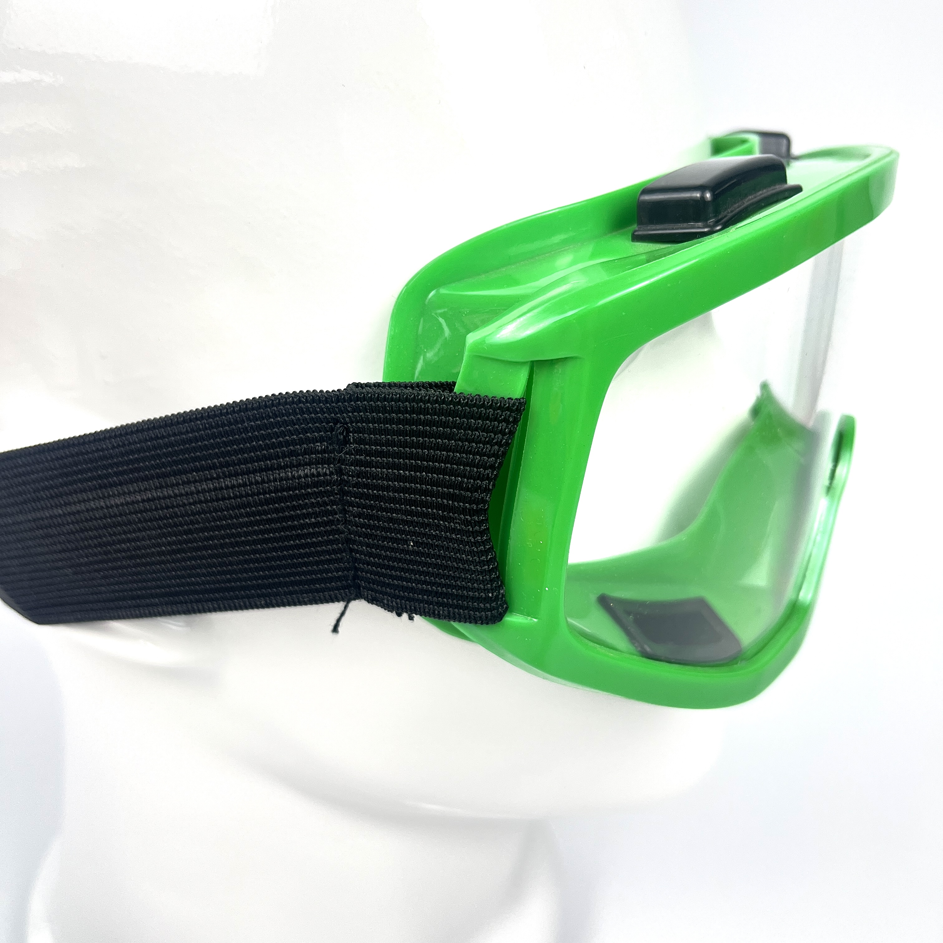 PPE Supplier Headband PC Clear Lens Fire Retardant Firemen Safety Glasses