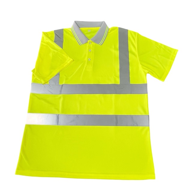 Hi Vis Polo T-shirts Reflective Safety Work Shirts