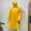 Yellow Adult Polyester Pvc Coated Rain Cape