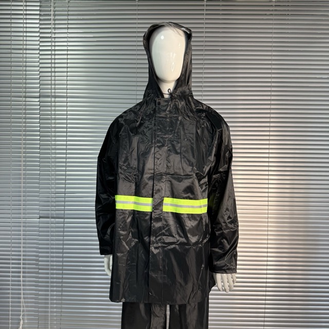 PVC Material Rainwear Raincoat for Adults