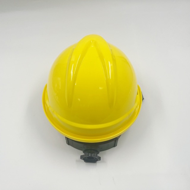 Construction Site V-shaped Breathable Anti Smashing Safety Helmet