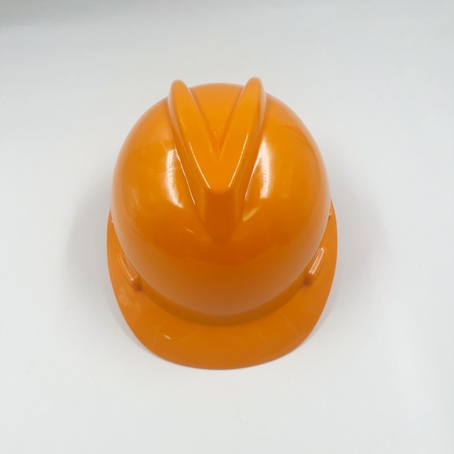 V-Shaped Industrial Construction Head Protective Safety Helmet