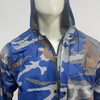 100% Polyester Camouflage Raincoat with PVC Coating