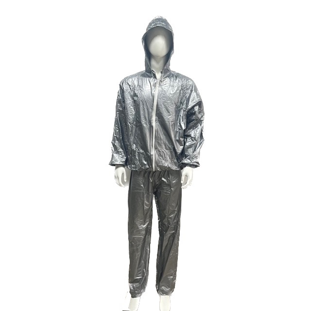 Sliver Waterproof Jacket Suit Rain Coat