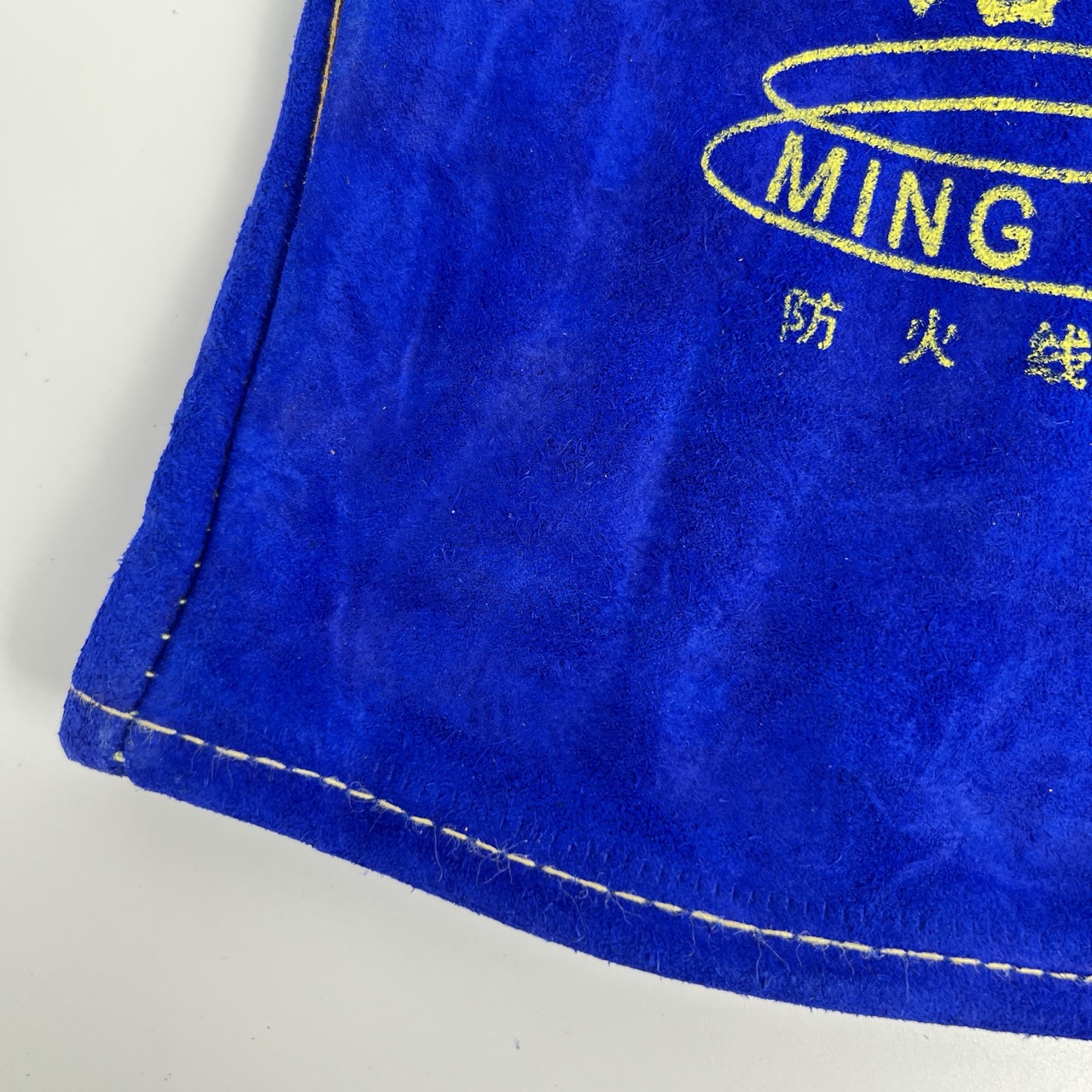 14" Anti Fire Leather Gloves Heat Resistant Welding Leather Work Gloves