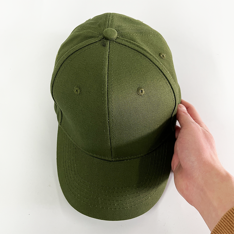 Army Green Blank acrylic Baseball Caps Sport Hat Curved Visor High Protective Safety Helmet