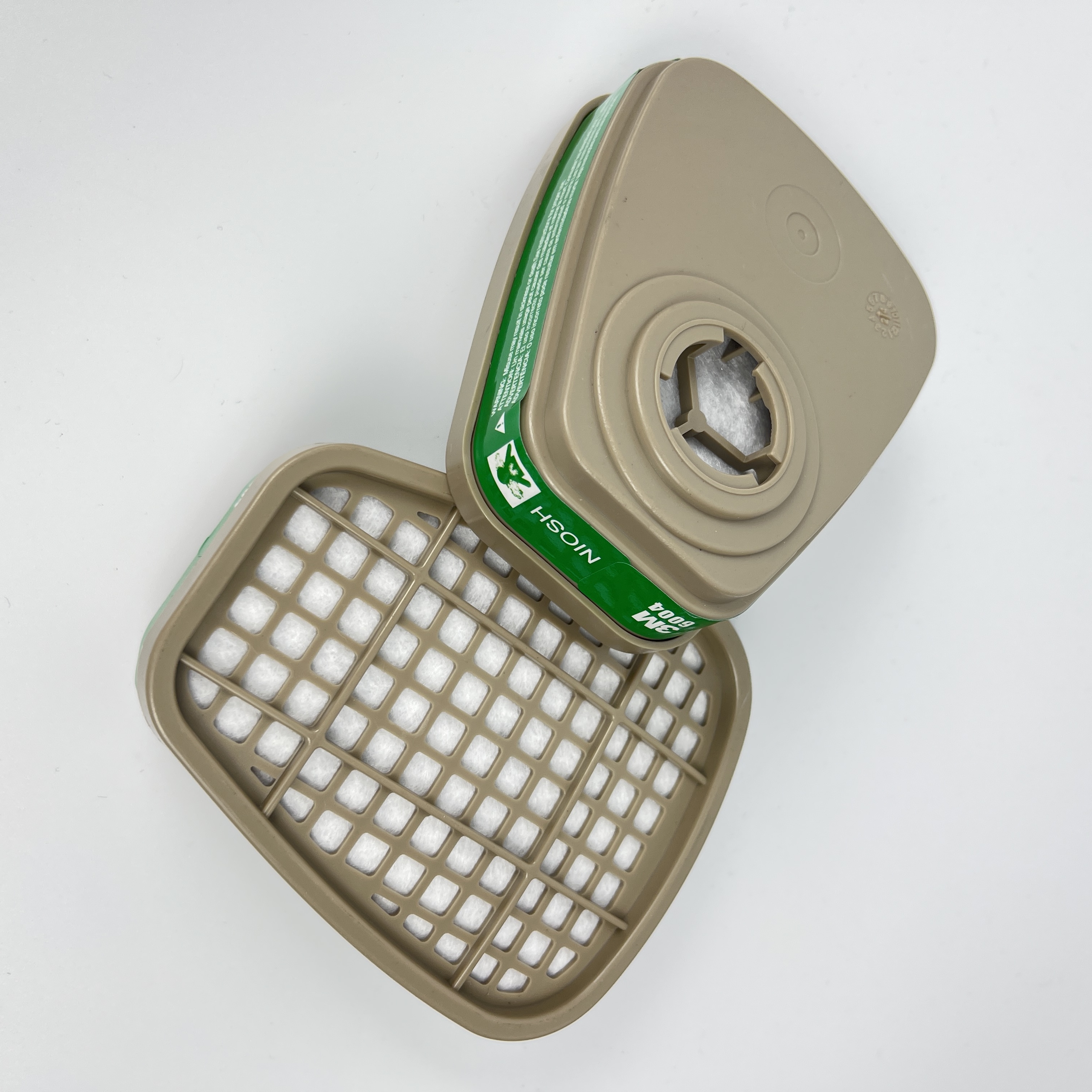 6004 Gas Mask Filter Box Respirator Cartridge Box Anti Organic Gas Chemical Industry Filter Box