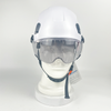 White Construction Industry Safety Helmet Suitable for Various Fields with Strip-Shaped Stomata