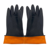 Heavy Duty Safety Gloves Natural Rubber Black Industrial Glove