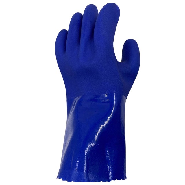 27 CM Waterproof Anti Slip Kitchen Gloves Oil Chemical Resistant Pvc Gloves