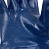 Acid Alkali Oil Resistant Nitrile Fully Coated Industrial Blue Safety Work Gloves