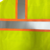 Construction Work Vest Reflective Safety Vest With Pockets