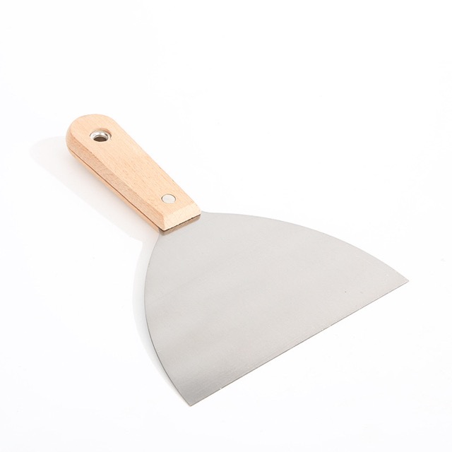 High Quality Wooden Handle Stainless Steel Putty Knife