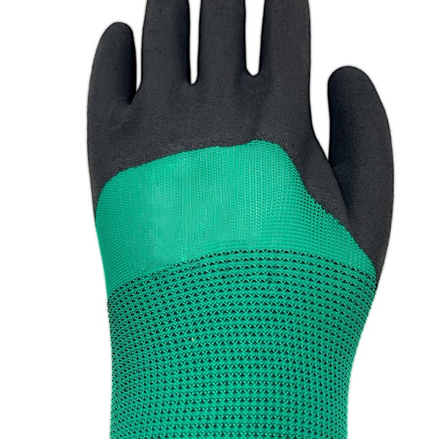 Agricultural Garden Rubber Coated Protective Work Gloves