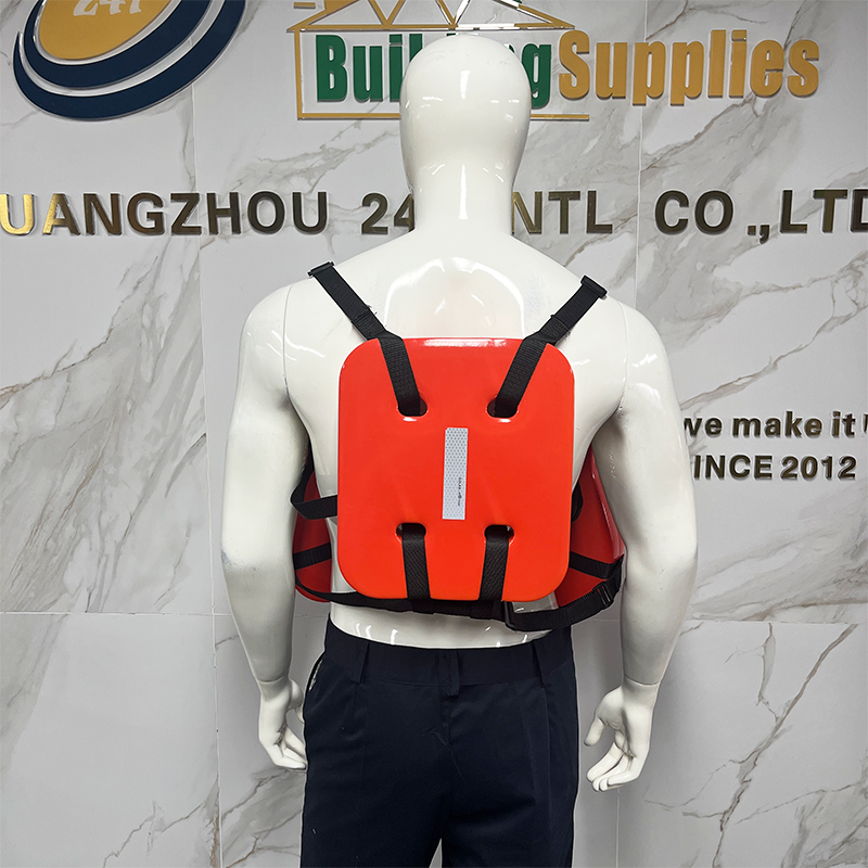  Factory Professional Red NBR 3-Piece Lifejacket Portable Lightweight Safety Life Jacket Vest