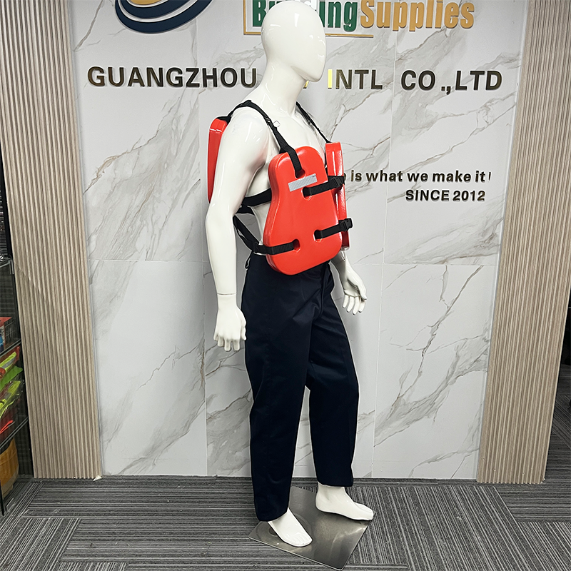  Factory Professional Red NBR 3-Piece Lifejacket Portable Lightweight Safety Life Jacket Vest