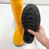 PVC Steel Toe and Steel Sole Waterproof Rain Boots Safety Working Footwear