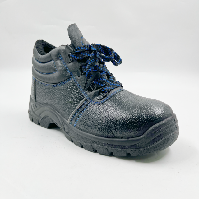 Warm Fur Steel Toe Safety Shoes Boots for Winter
