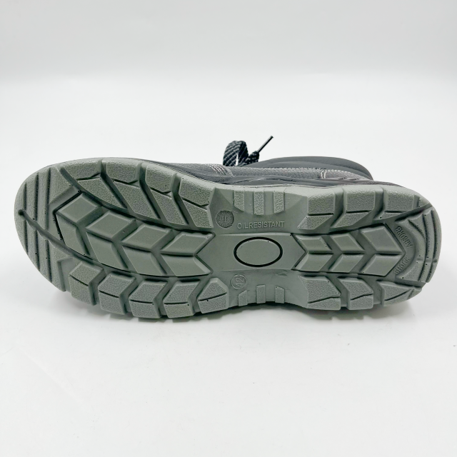  Industrial Construction Cow Leather Work Boots Security Work Slip Resistant Safety Boots For Men