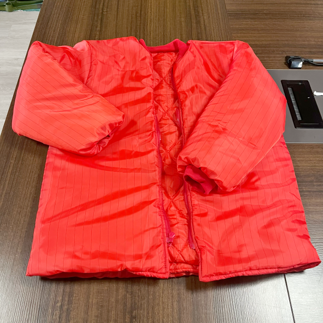 Winter Removable Lining Cotton Jacket Warm Labor Protection Work Clothes for Construction Sites