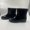 Black PVC Rain Boots Men Outdoor Gumboots