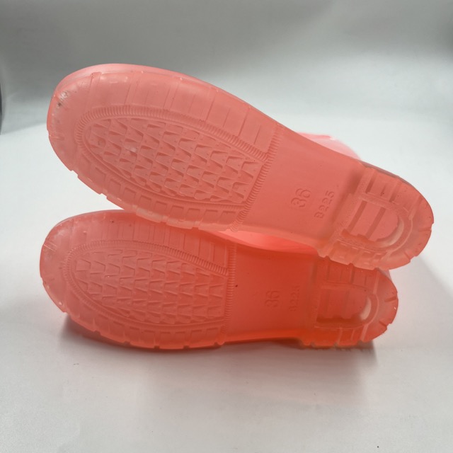 Wholesale Custom Waterproof Short Pink Pvc Rain Boots