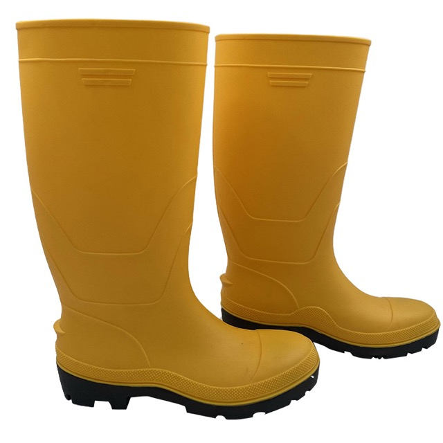 Oil Acid Alkali Resistant Safety Rubber Rain Boots For Work