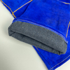 14" Anti Fire Leather Gloves Heat Resistant Welding Leather Work Gloves