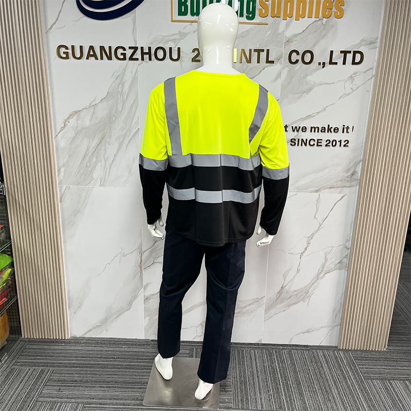 Customizable Outdoor Safety Working Shirt Ultra-Breathable Reflective Safety Shirt Safety Vest