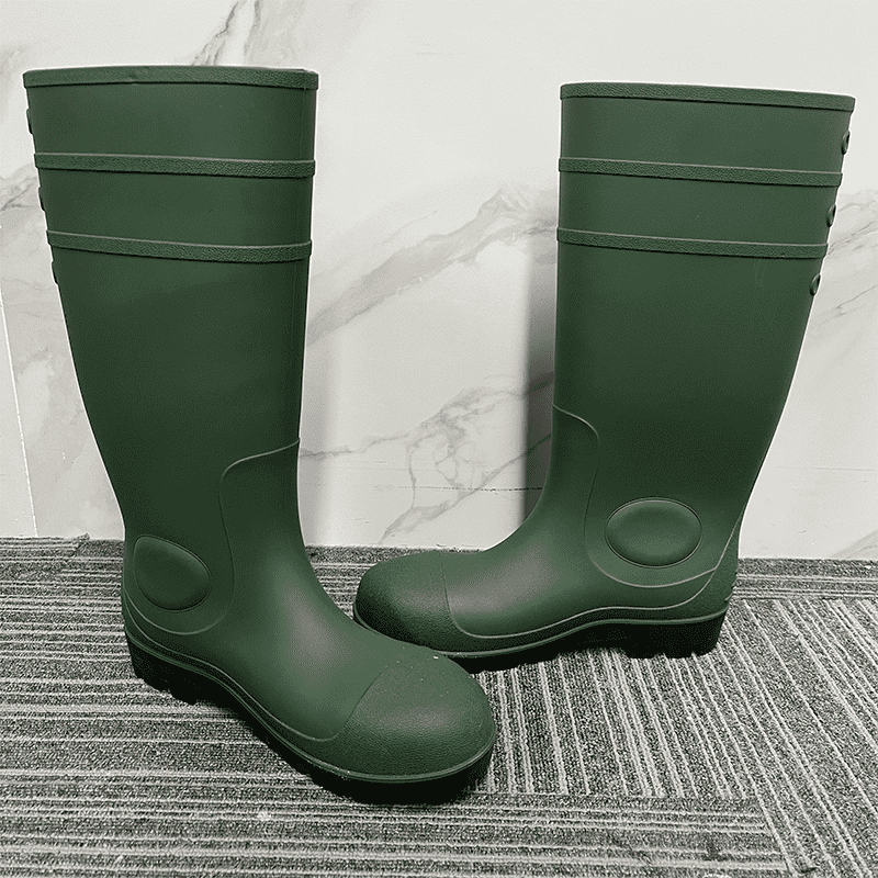 The Rubber Quality Is Good for The Anti-Slip Soles of The Labor Waterproof Safety Rain Boots