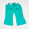 Heavy Duty Nitrile Gloves Chemical Oil Resistant Industrial Household Hotel Cleaning Green Safety Work Gloves