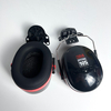 H10P3E Black Construction Industry Hearing Protections ABS Safety Earmuffs for Helmet