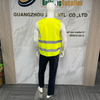 Safety Vest High visibility Reflective Safety Vest with Magic Tape Fastener for Night Shifts