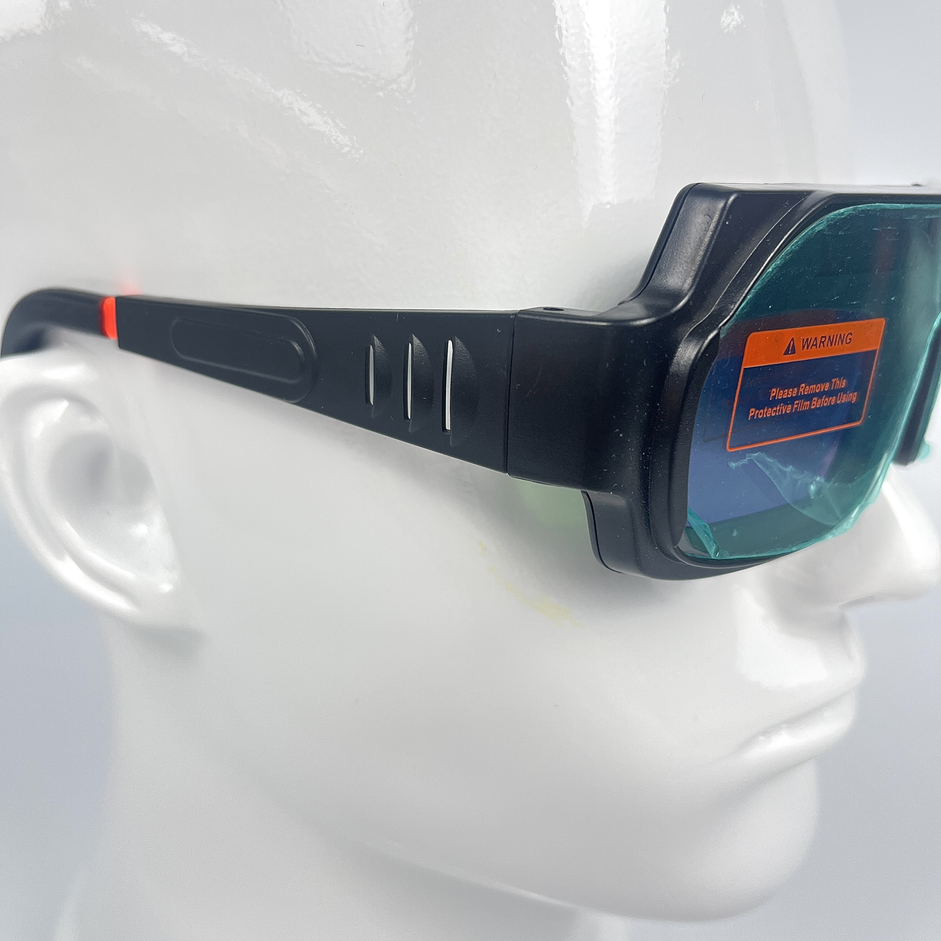 Auto Darkening Welding Glasses Solar Powered Lightweight for Arc Welding