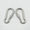 Custom Stainless Steel 304 Spring Snap Hook with Screw