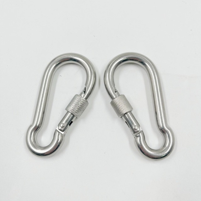 Custom Stainless Steel 304 Spring Snap Hook with Screw