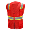 High Quality Custom Logo Reflective Stripes Safety Vest