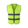 Customized Work Jacket Safety Reflective Vest With Zipper