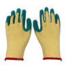 Cotton Thread Latex Crinkle Gloves Wear Resistant Work Gloves