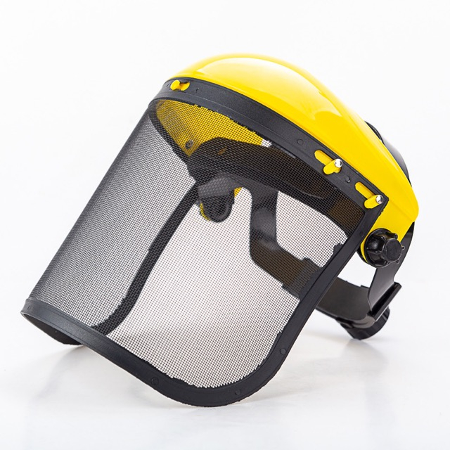 Industrial Metal Mesh Visor Protective Facemask Farming Face Shield