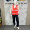 Wholesale Customizable Sleeveless Reflective Vest with Breathable Mesh Panels for Construction